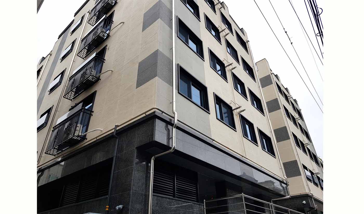 韓國首爾大興洞公寓改造（洞石、花崗巖）